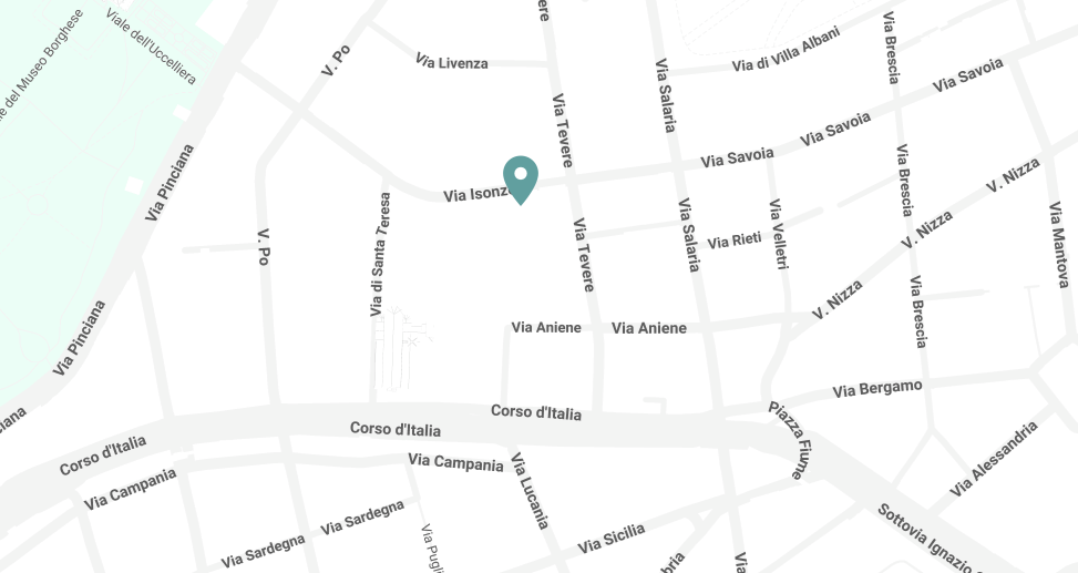 Mappa Studio Odontoiatrico Scipioni
